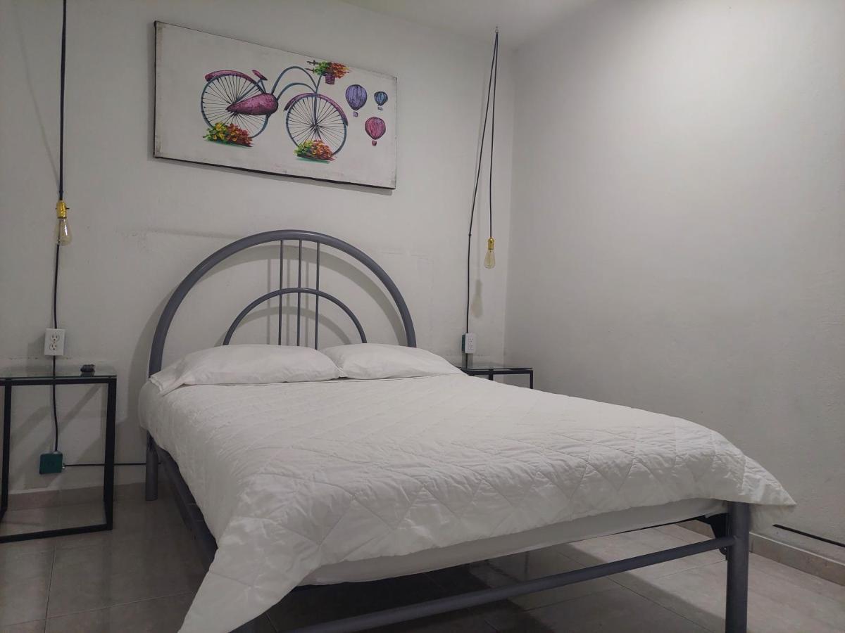 H5 - Habitacion Privada A 200 Mt Del Aepto Int. T1 Cdmx Kota Meksiko Bagian luar foto